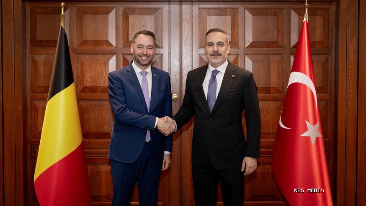 Bakan Fidan, Belçika Dışişleri Bakanı Prevot ile görüştü