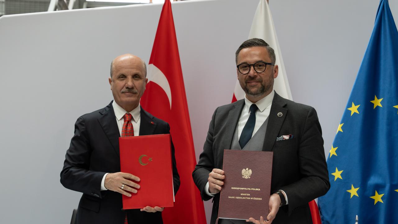 Türkiye ve Polonya arasında yükseköğretimde iş birliği zaptı imzalandı
