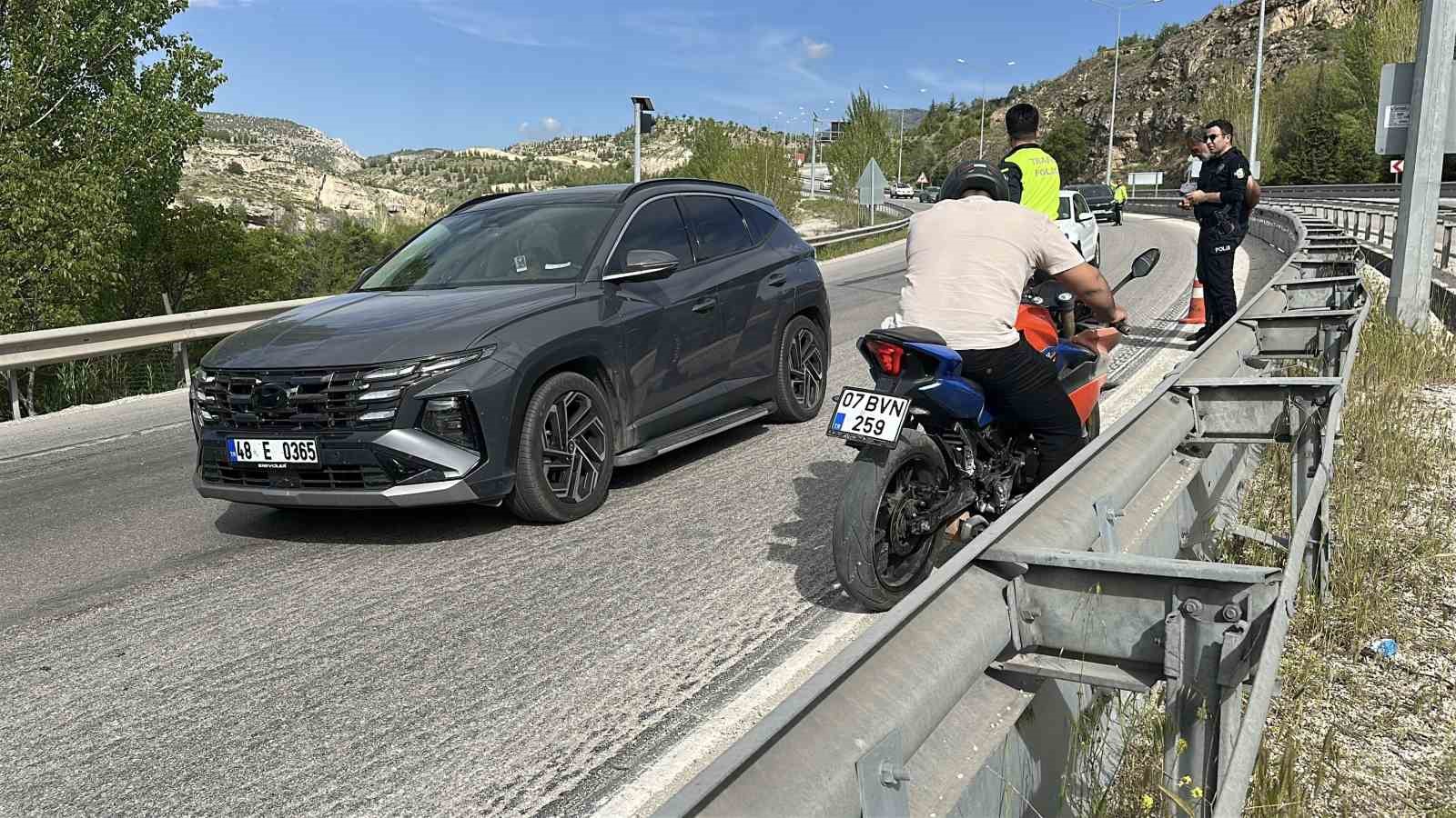 Burdur’da motosiklet kazası: 1 yaralı