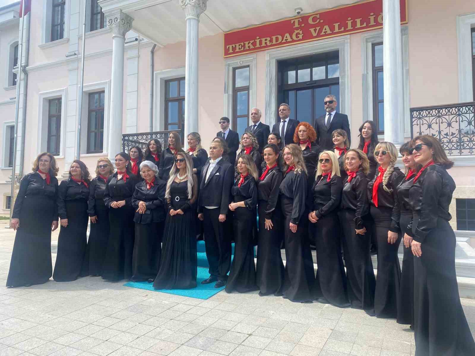 Tekirdağ’da Maarif Korosu’ndan 19 Mayıs’a özel anlamlı klip