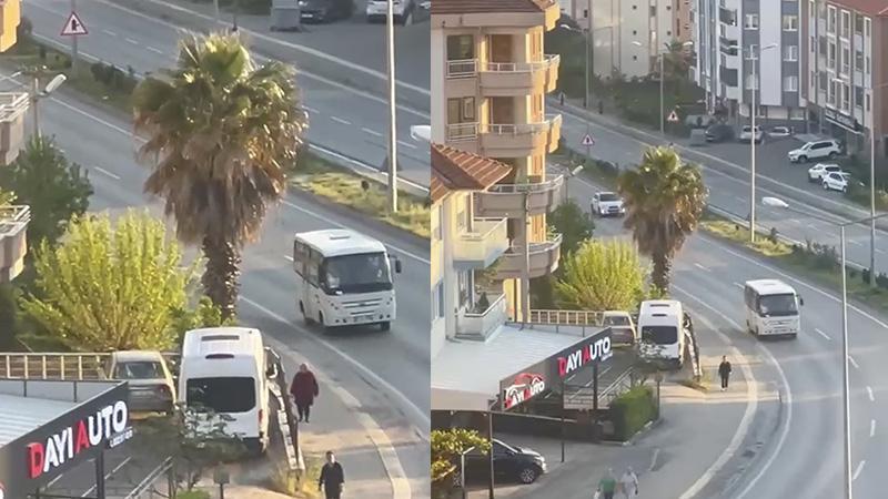 Trafikte geri geri giden minibüsün sürücüsüne 20 bin TL cezaBartın'da, trafikte minibüsüyle geri manevra yapan sürücüye 20 bin TL idari para cezası kesildi.