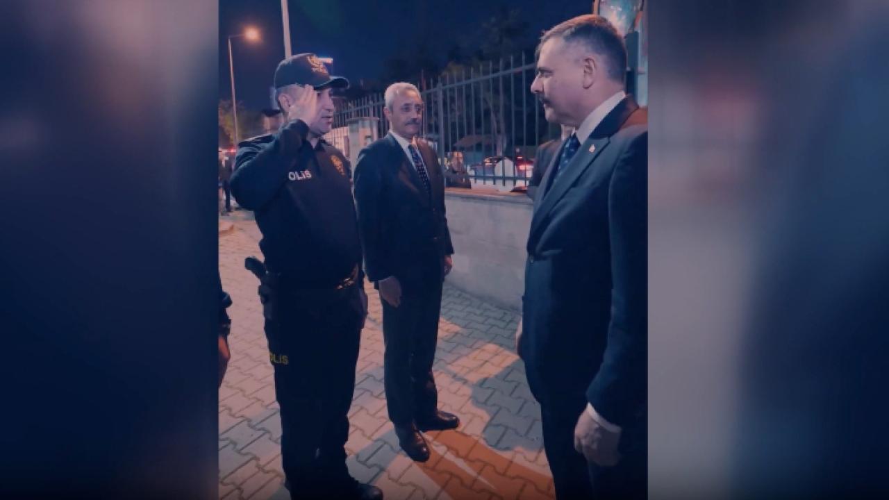 Bakan Çiftçi, Ankara'da görev başındaki polisleri ziyaret etti