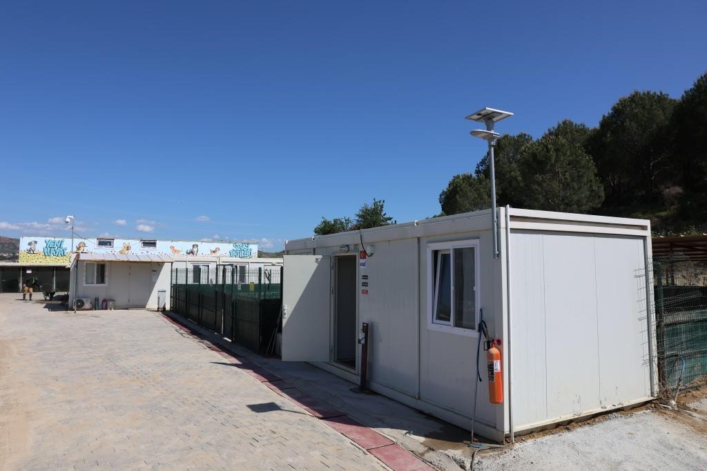 Çanakkale’de Sahipsiz Hayvan Bakımevi ve Doğal Yaşam Alanı incelendi