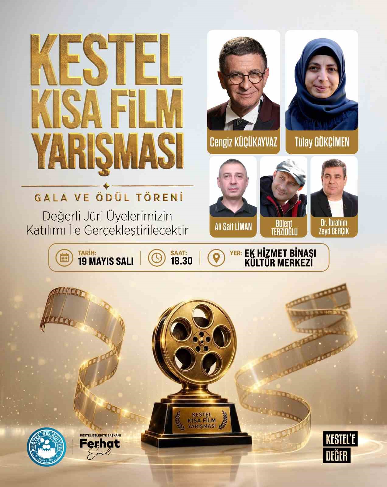 Kestel’den kısa filmlerle dünyaya mesaj verilecek