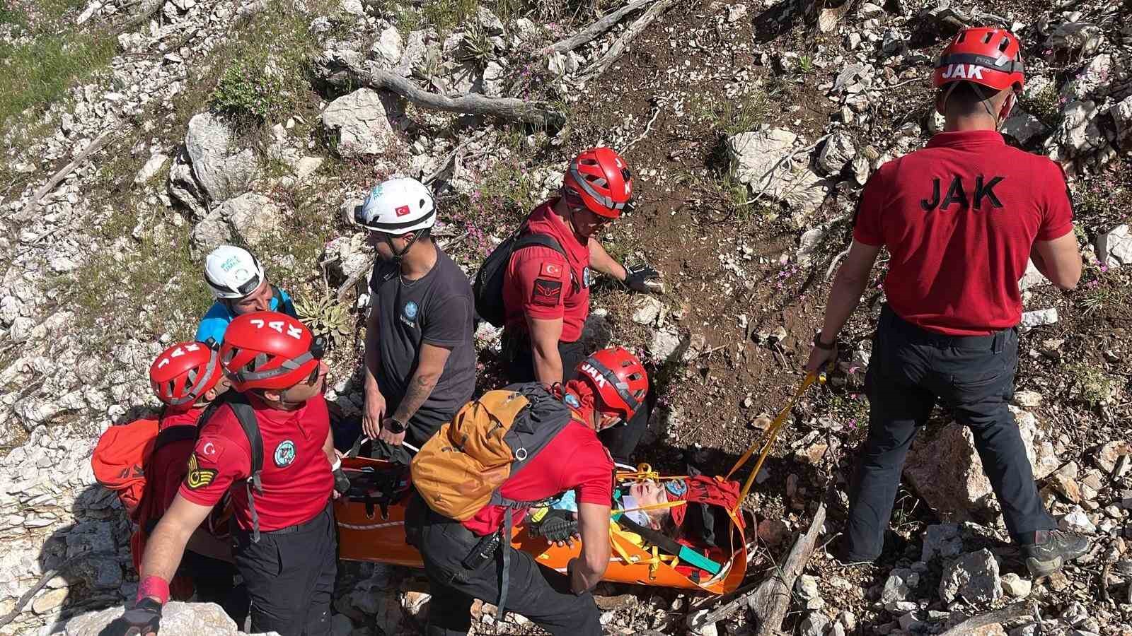 Fethiye Babadağ’da paraşüt kazası