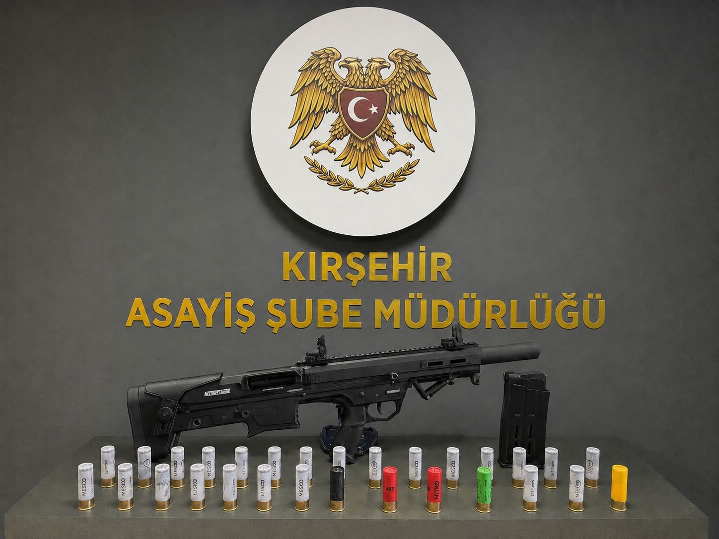Kırşehir’de 2 ruhsatsız av tüfeği ele geçirildi