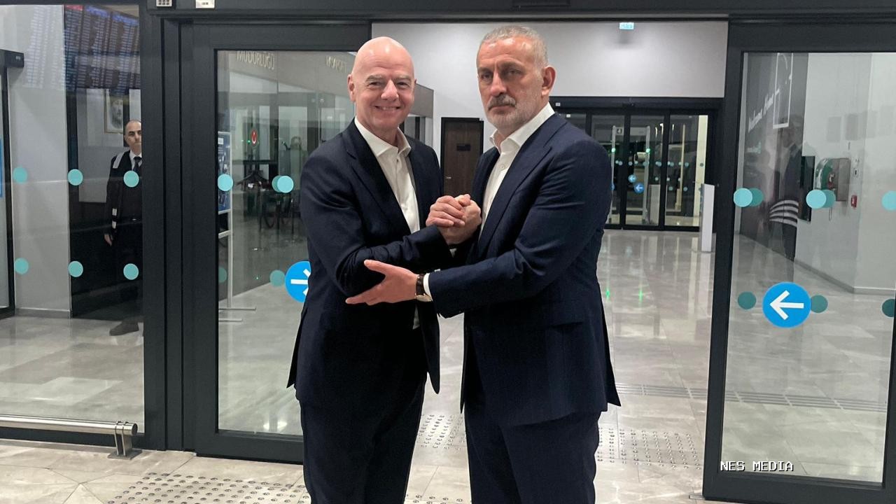 FIFA Başkanı Infantino İstanbul'a geldi