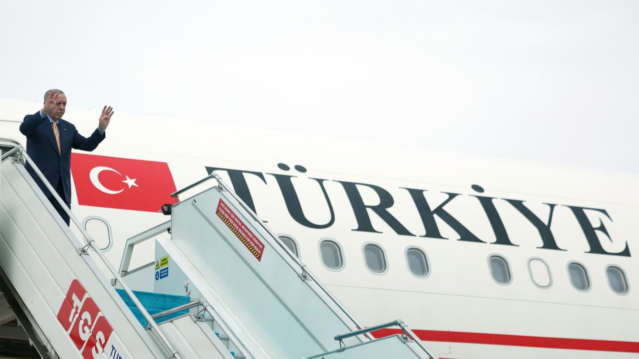 Cumhurbaşkanı Erdoğan Astana'dan Türkistan'da