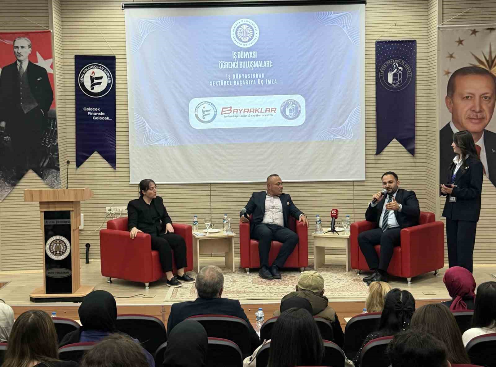 İş dünyası öğrenci buluşmaları sürüyor