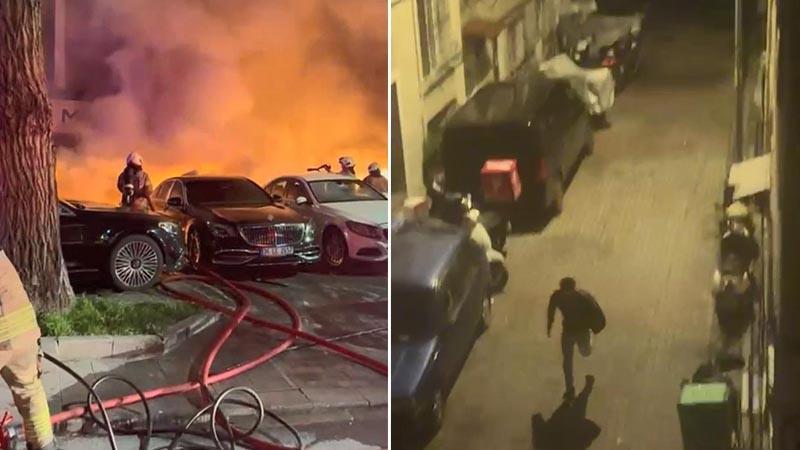 Kağıthane'de iş insanının kayınvalidesinin evini kurşunlayanlar yakalandı; 100 milyon lira değerindeki araçları kundaklanmıştı