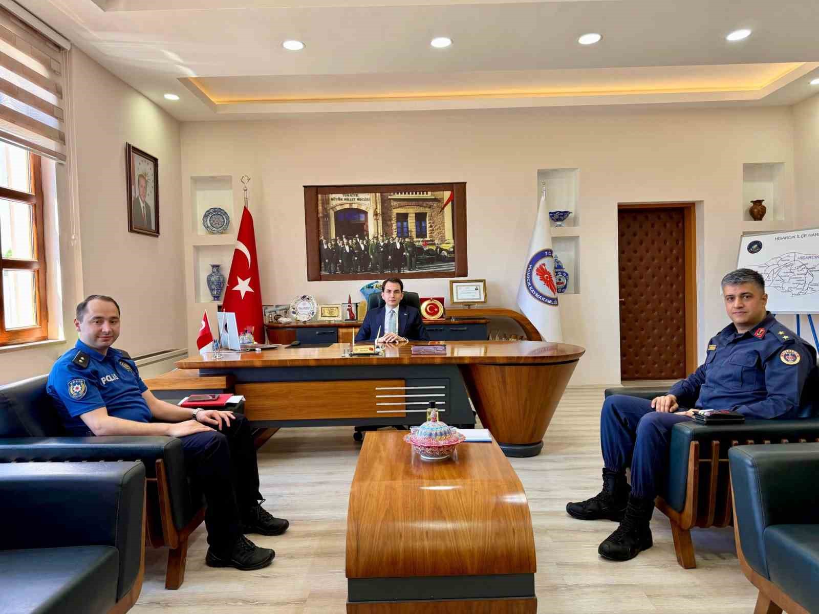 Hisarcık’ta asayiş toplantısı yapıldı