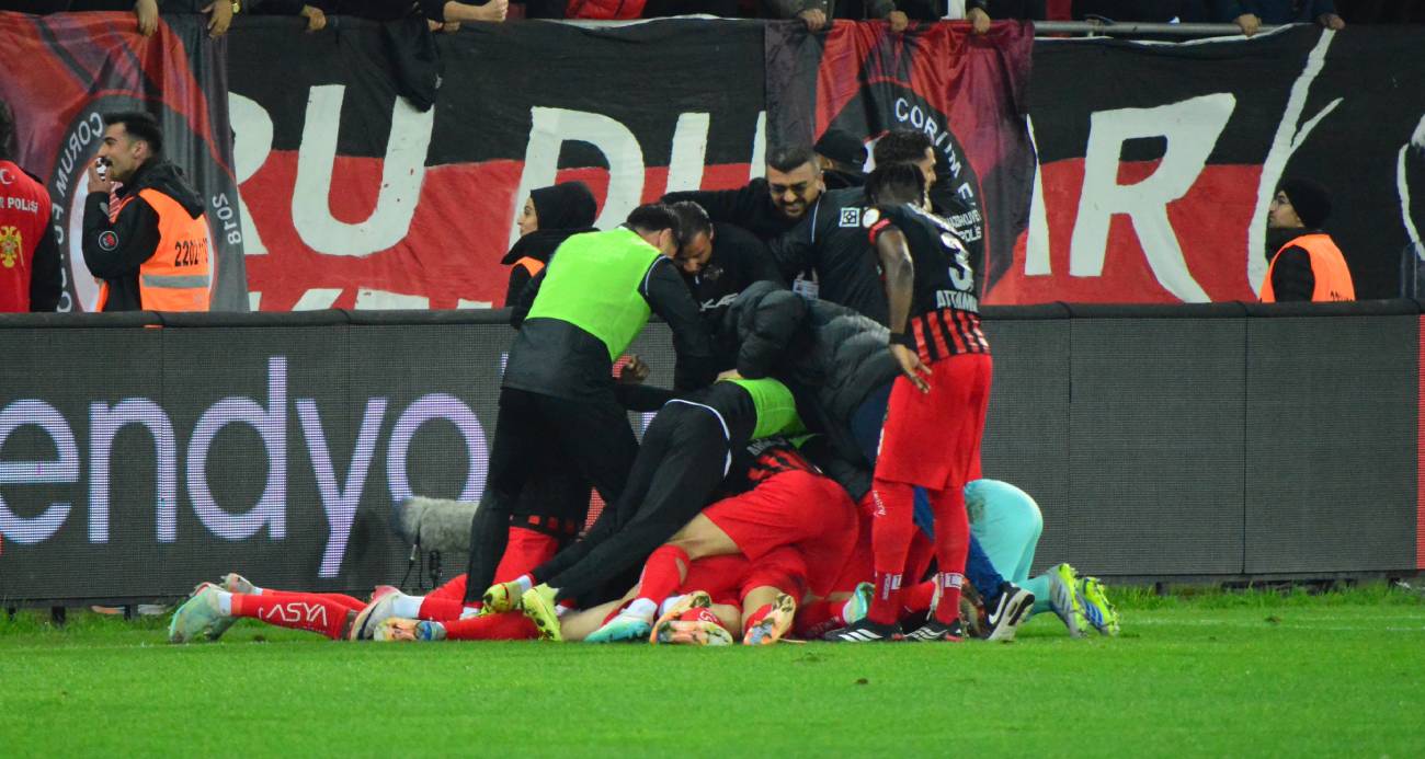 Trendyol 1. Lig: Çorum FK: 2 - Bodrum FK: 0