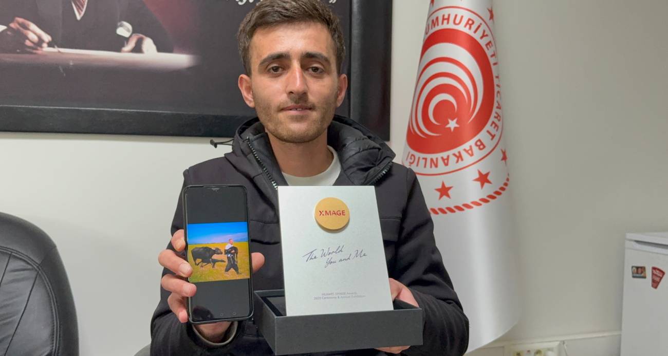 Tokatlı amatör fotoğrafçının ödülü kendisine teslim edildi