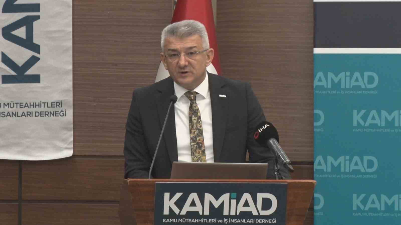 KAMİAD Genel Başkanı Adıgüzel: "Bizler devletimizin yükünü omuzlayan, ülkenin kalkınma projelerinde aktif görev alan insanlarız"