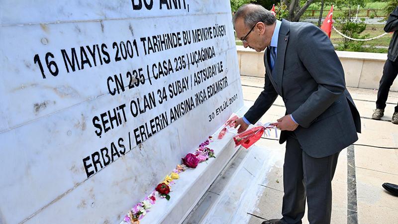 Malatya'da CASA şehitleri anıldıMalatya'nın Akçadağ ilçesinde 2001 yılında CASA tipi uçağın düşmesi sonucu şehit olan 34 asker, düzenlenen törenle anıldı.
