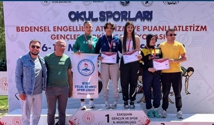 Aydınlı atletlerden Türkiye Şampiyonası’nda öenmli başarı