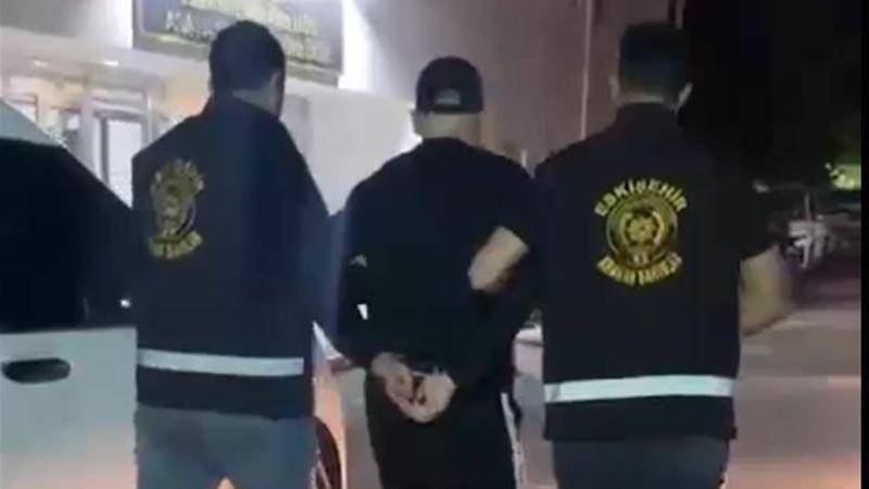 50 yıl hapis cezasıyla aranan firari Eskişehir’de yakalandı