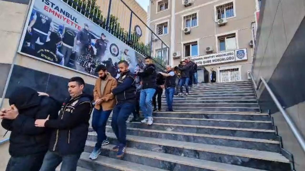 İstanbul merkezli change araç operasyonu: 24 şüpheli adliyeye sevk edildi