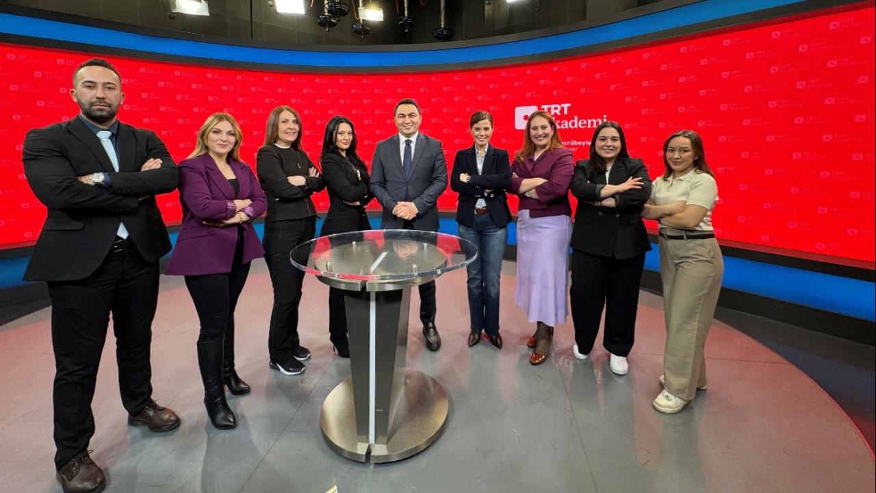 Kamera karşında etkili iletişimin sırları TRT Akademi eğitiminde