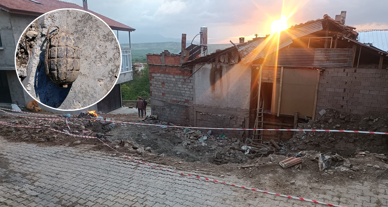 Metruk evde oynayan çocuklar buldu