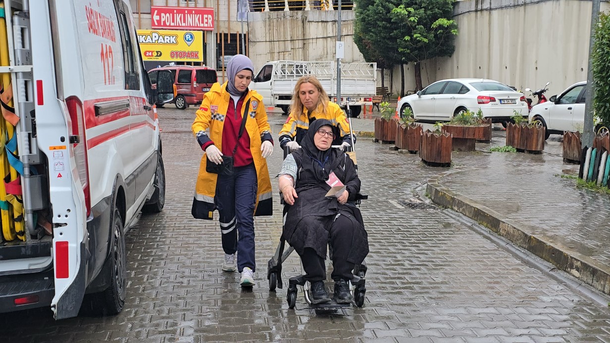 Otelde doğal gaz kaçağı!