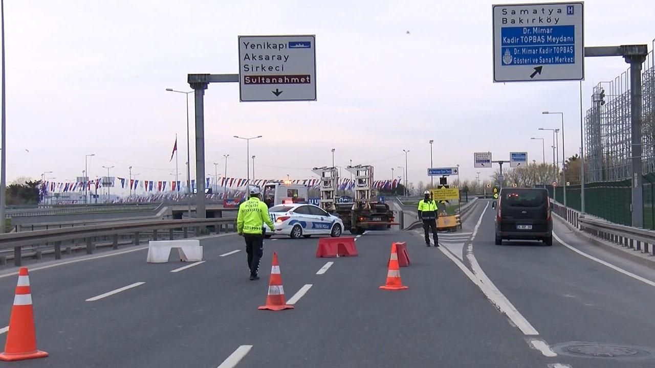 İstanbul'da yarın bazı yollar trafiğe kapatılacak