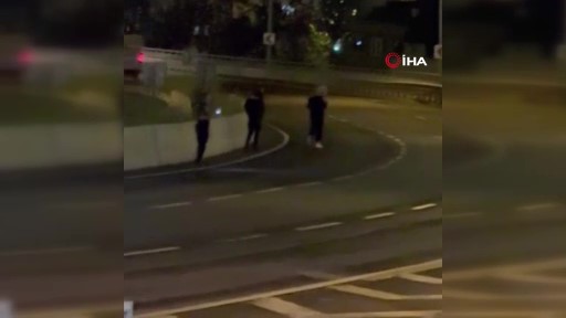 Polis dakikalarca ikna etmeye çalıştı