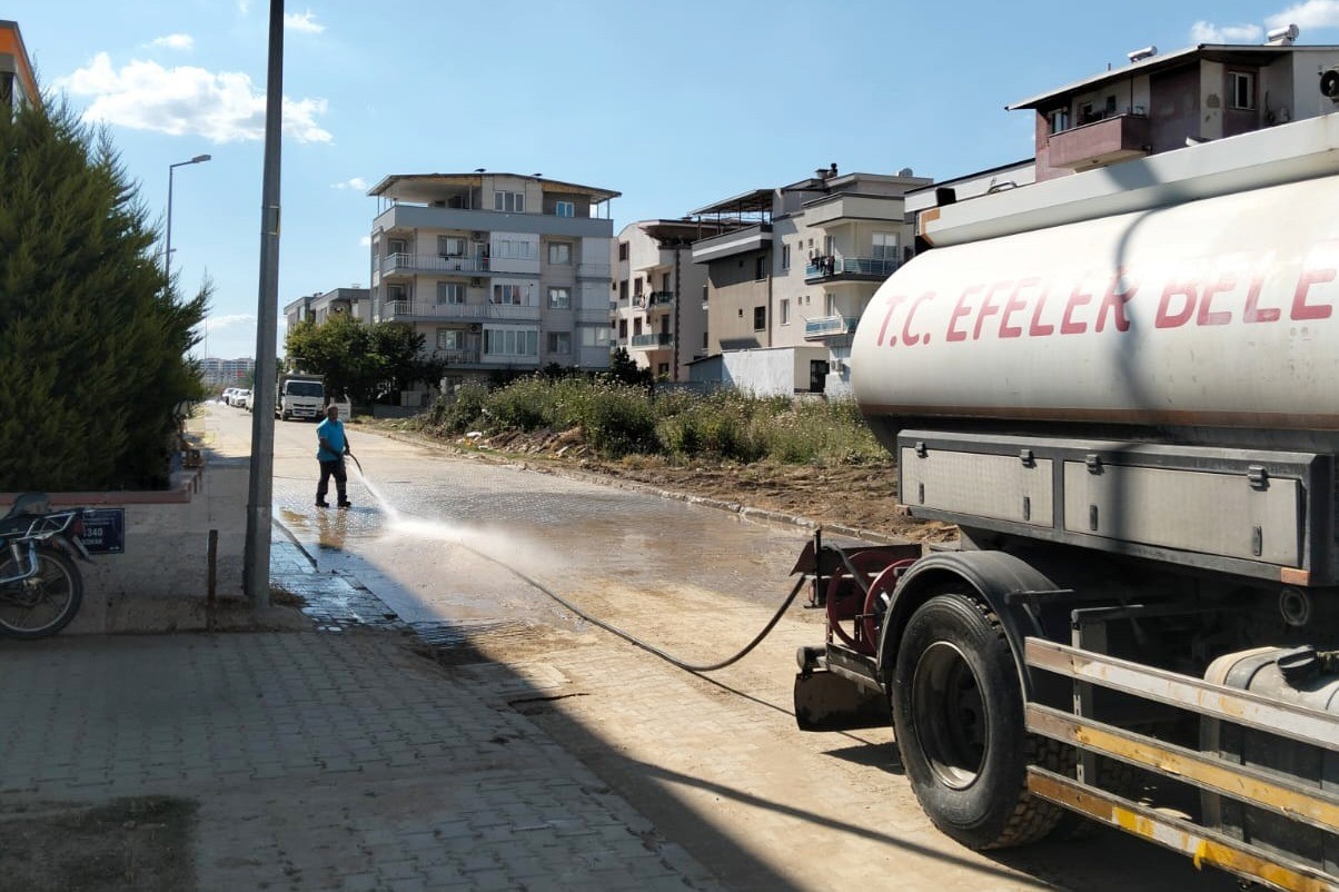 Efeler Belediyesi’nden yaşanan olumsuzluğa hızlı müdahale