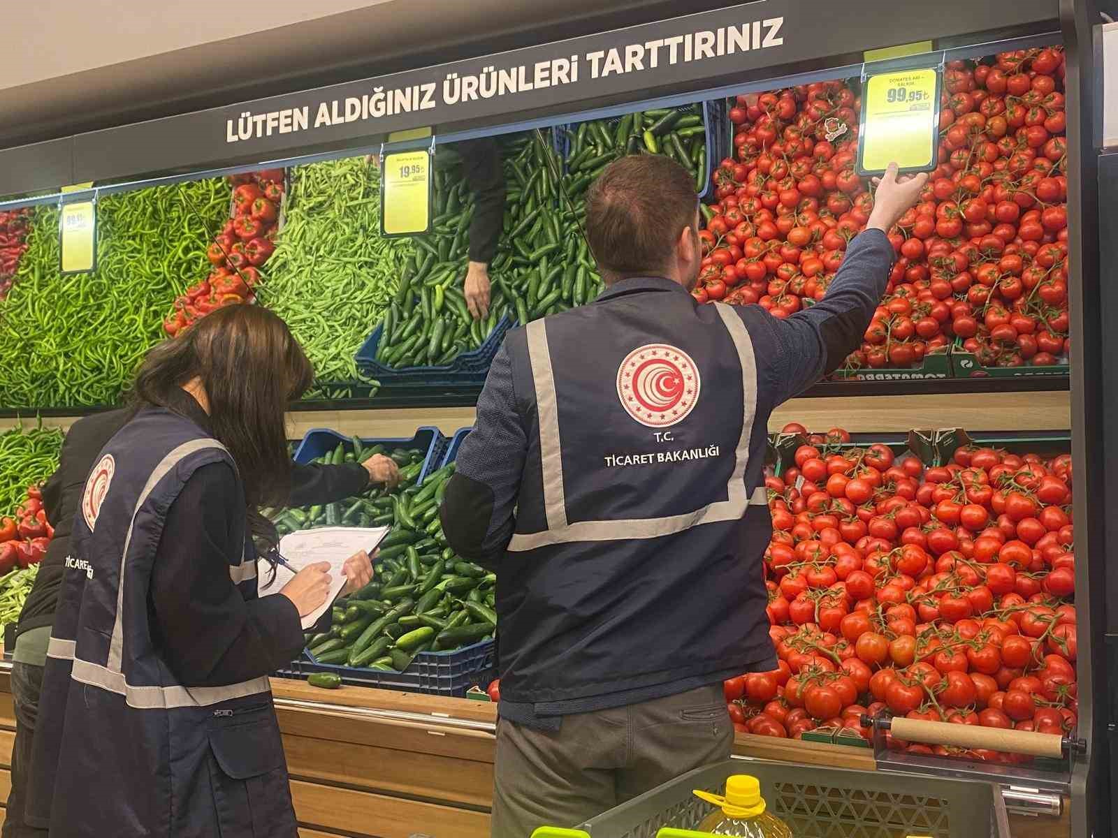 Ticaret Bakanlığı’ndan bayram öncesi marketlerde fiyat ve etiket denetimi