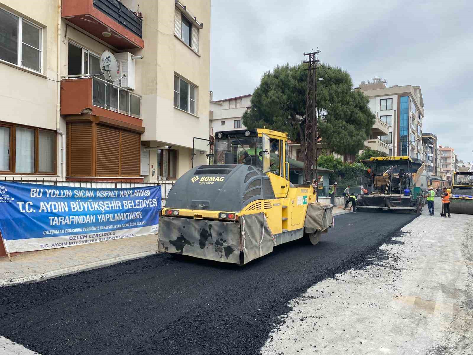 Aydın Büyükşehir’in yatırımları sürüyor