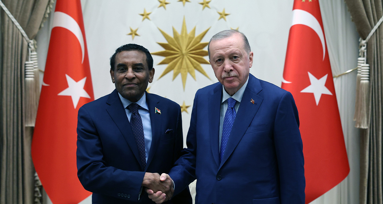 Cumhurbaşkanı Erdoğan, Sudan Başbakanı Kamil İdris’i kabul etti
