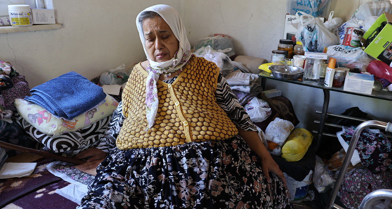 15 yıldır yatağa hasret yaşıyor!
