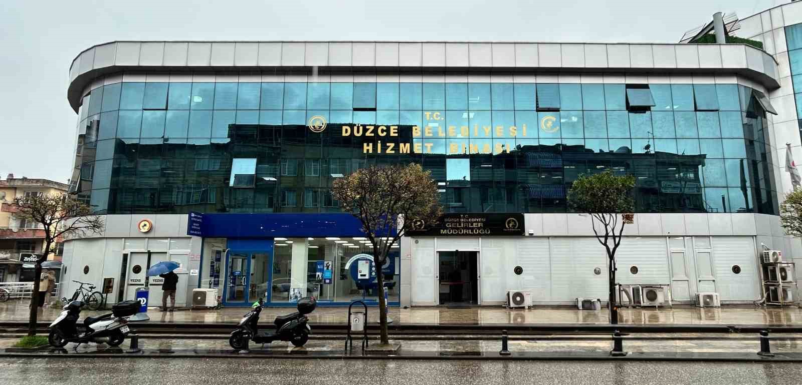 Düzce Belediyesi vezneleri bayram tatilinde açık
