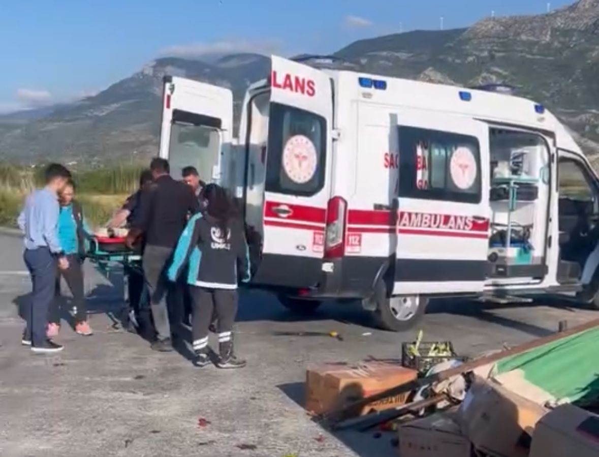 Söke’de trafik kazası: 1 yaralı