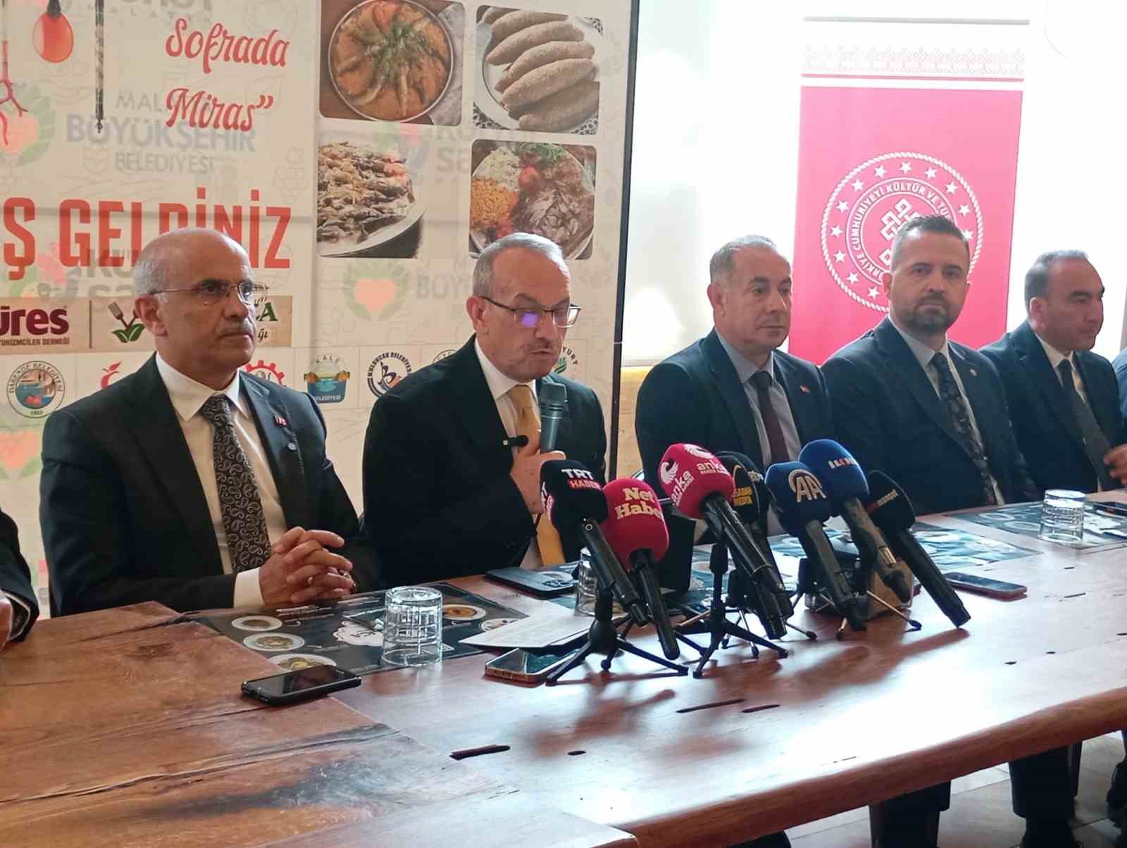 Malatya’da ’Türk Mutfağı Haftası’ kutlamaları başladı