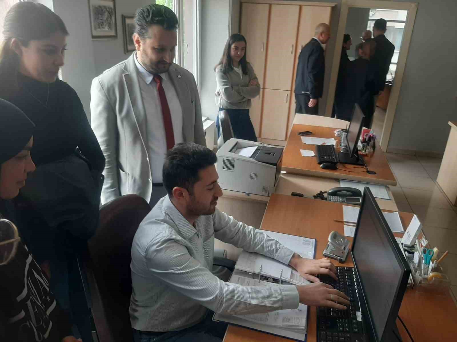 Gençlerden eğitim ziyareti