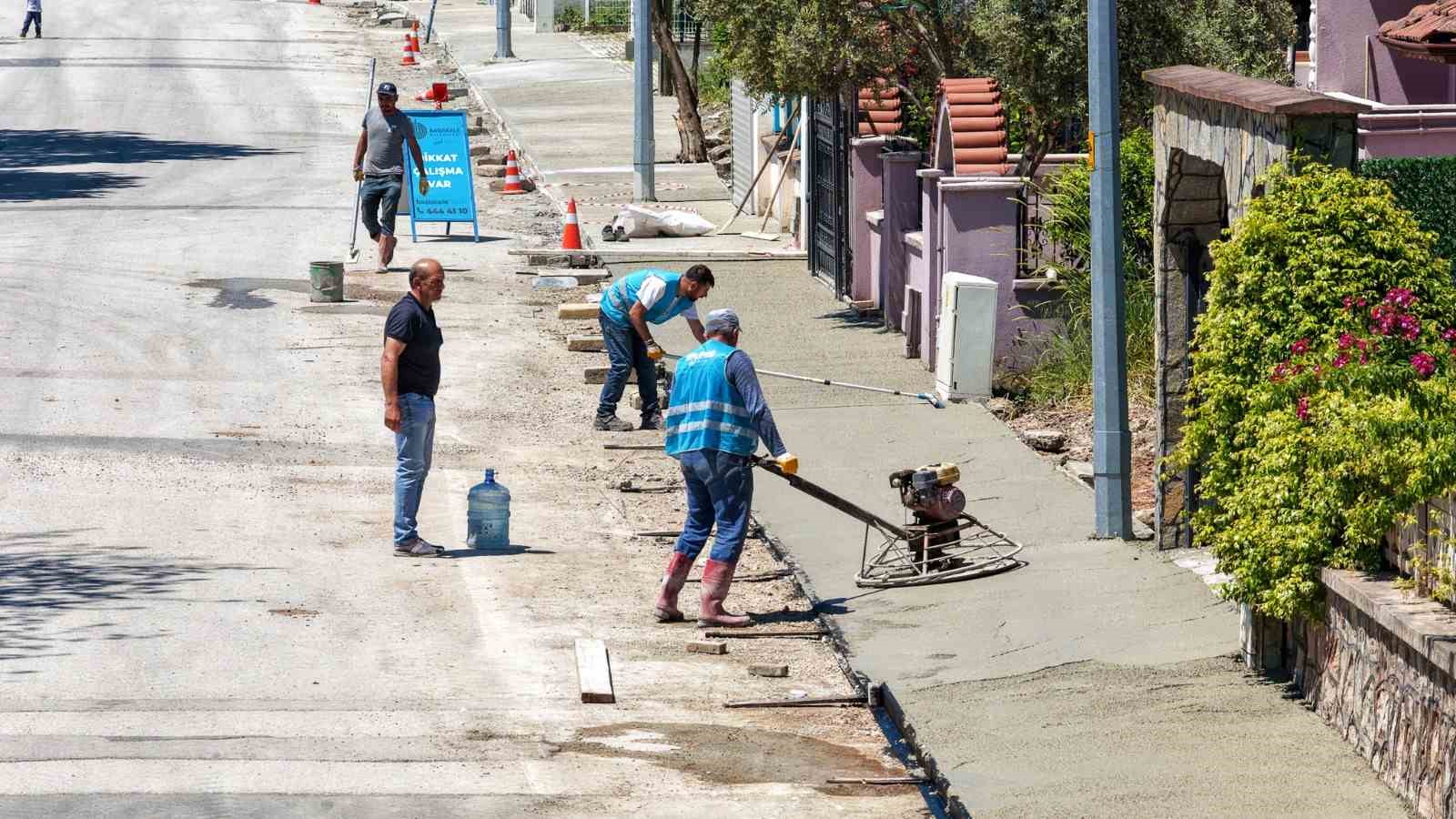Başiskele’de mahalleler "Köşe Bucak Güzel İşler" çalışmasıyla yenileniyor