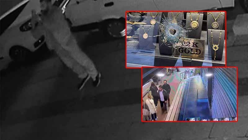 Küçükçekmece'de tehdit mesajları sonrası kuyumcu dükkanına silahla saldıran şüpheliler yakalandı