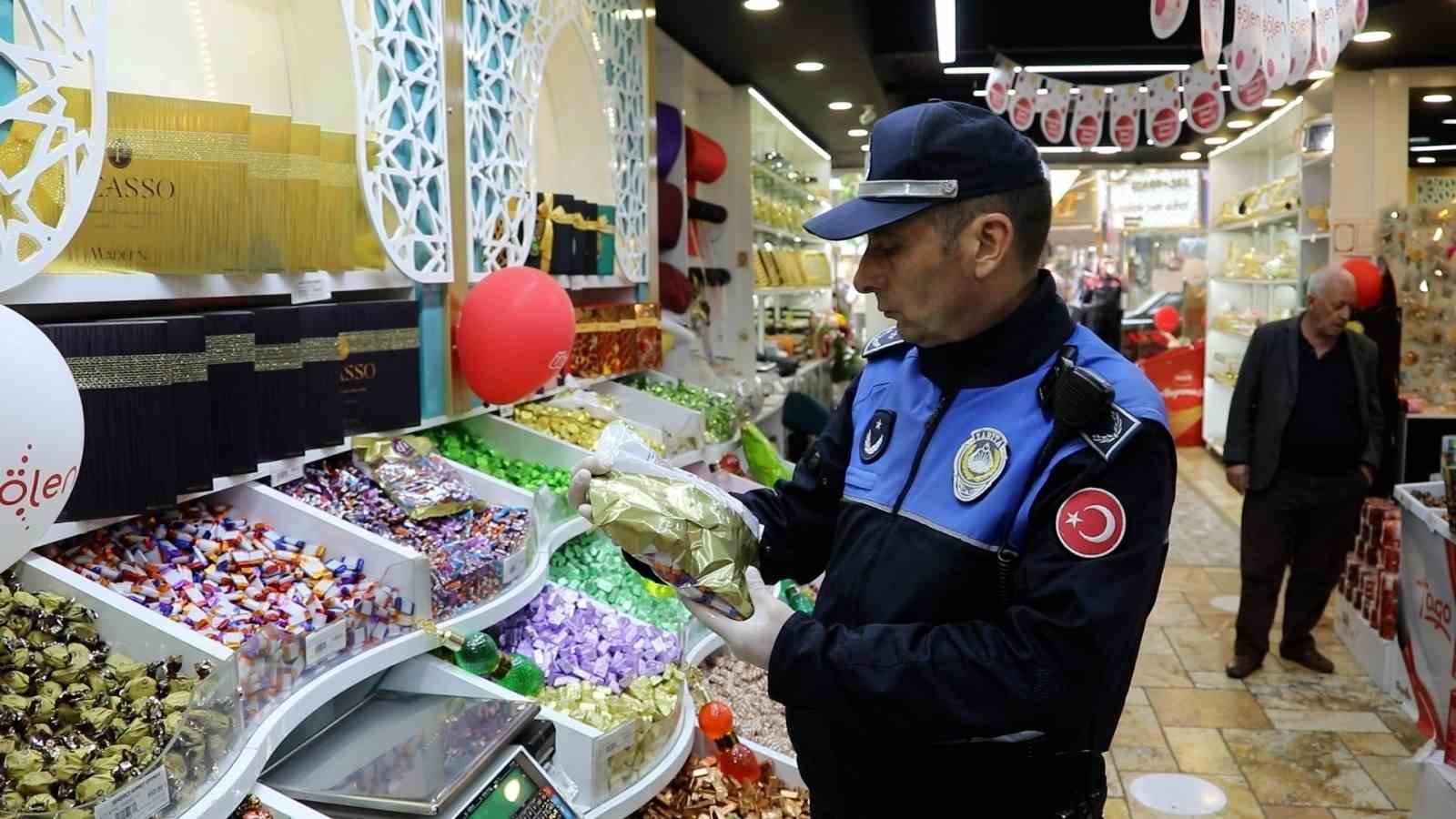 Elazığ zabıtasından bayram öncesi denetim