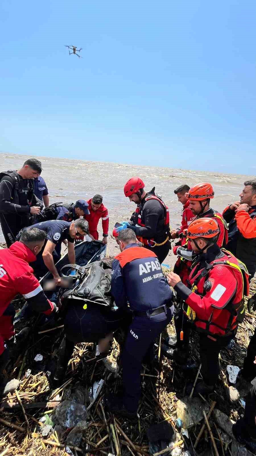 Asi Nehri’yle Akdeniz’in buluştuğu noktada ceset bulundu
