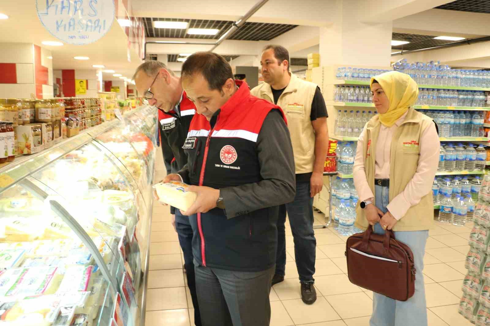 Erzincan’da gıda güvenliği için bayram denetimleri sıklaştırıldı