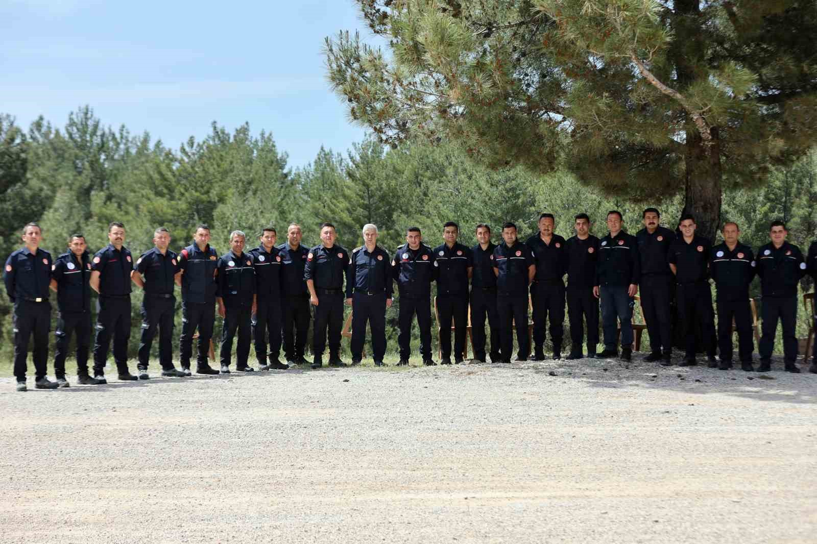 Muğla Büyükşehir Belediyesi itfaiye personeline kapsamlı eğitim desteği
