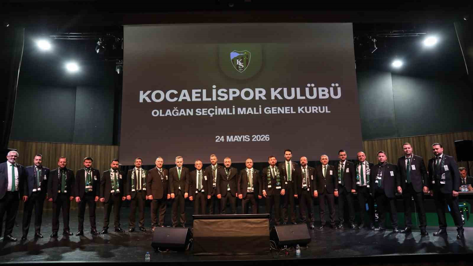 Kocaelispor’un yönetiminde 7 isim değişti