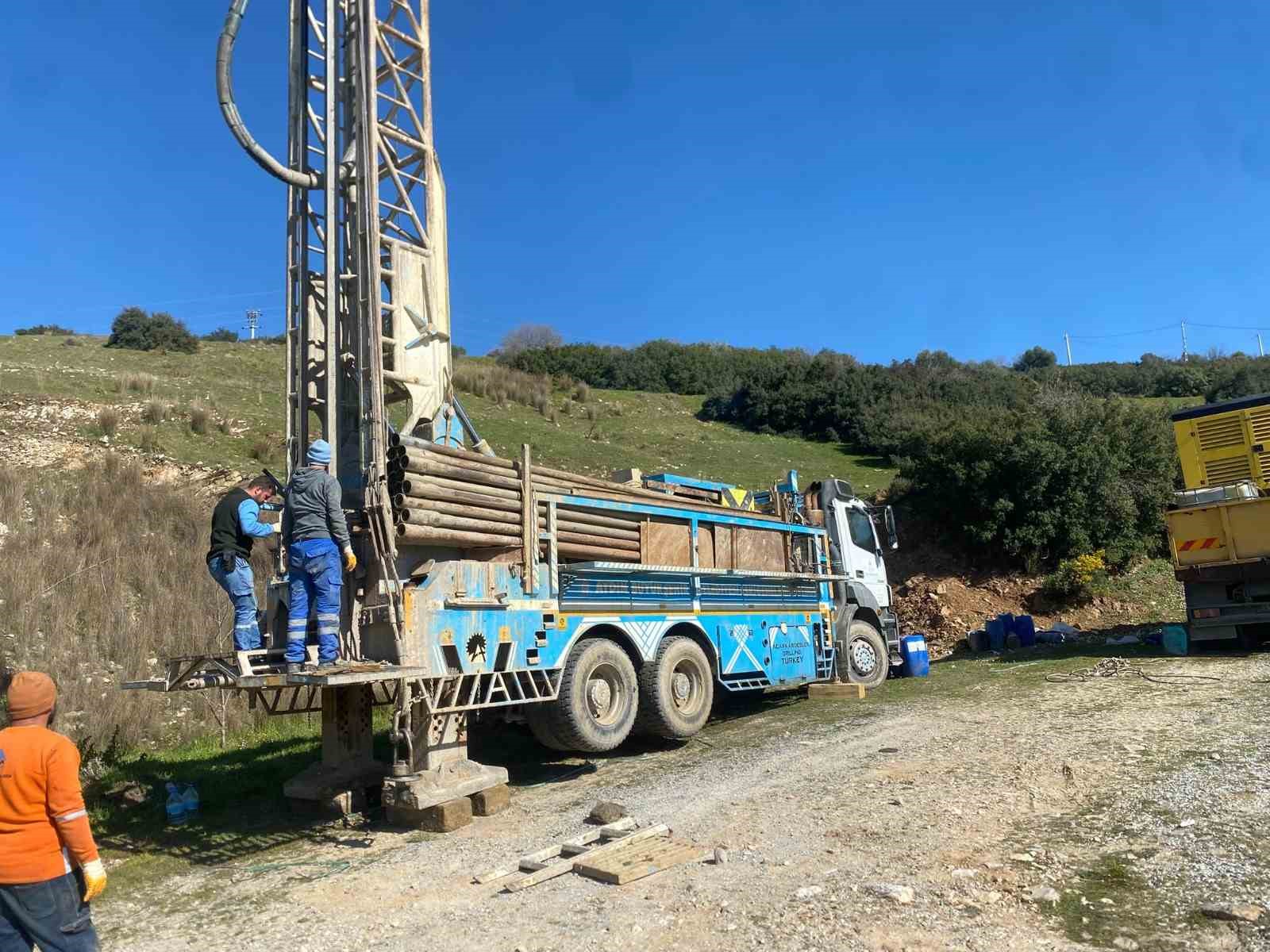 Aydın Büyükşehir’den 25 yeni sondaj kuyusu