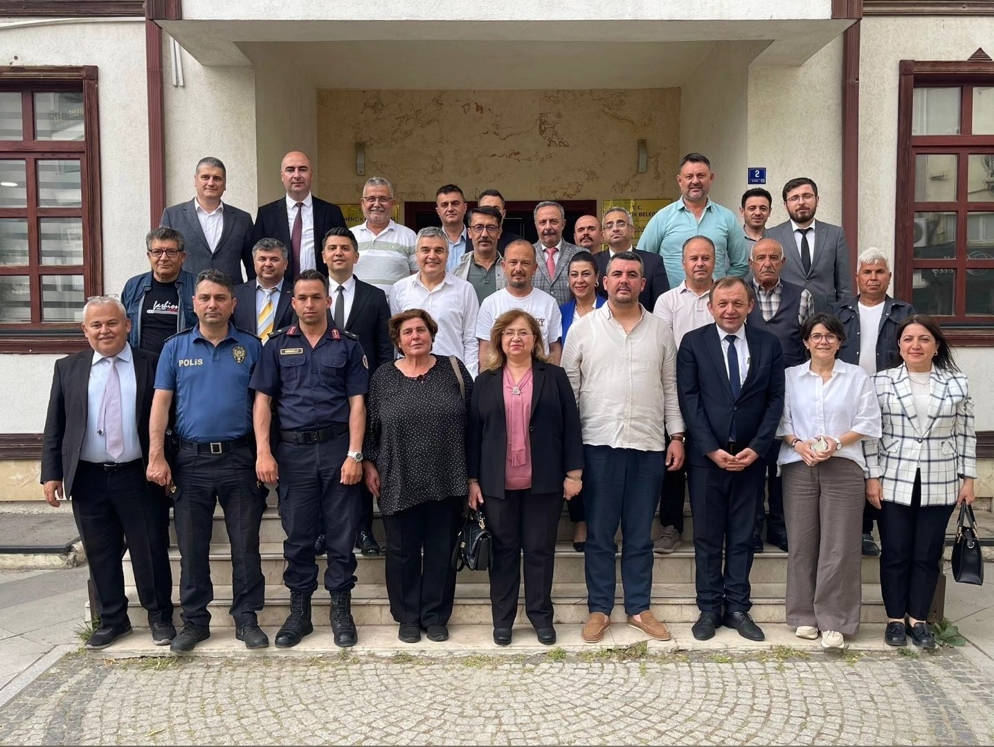 Germencik’te protokol ve vatandaşlar bayramlaşma programında buluştu