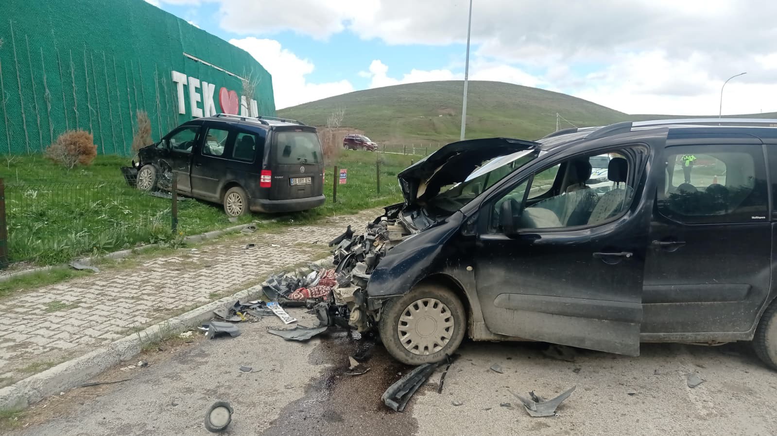 Tekman’da trafik kazası: 6 yaralı