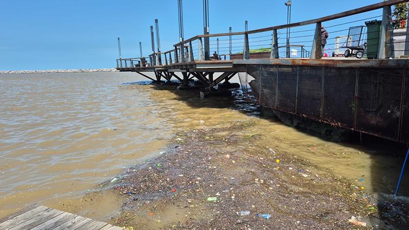 Şiddetli yağış sonrası Zonguldak'ta denizin rengi değiştiZonguldak’ta etkili olan sağanağın ardından derelerin taşıdığı alüvyon, Zonguldak Limanı’nda denizin rengini değiştirdi.