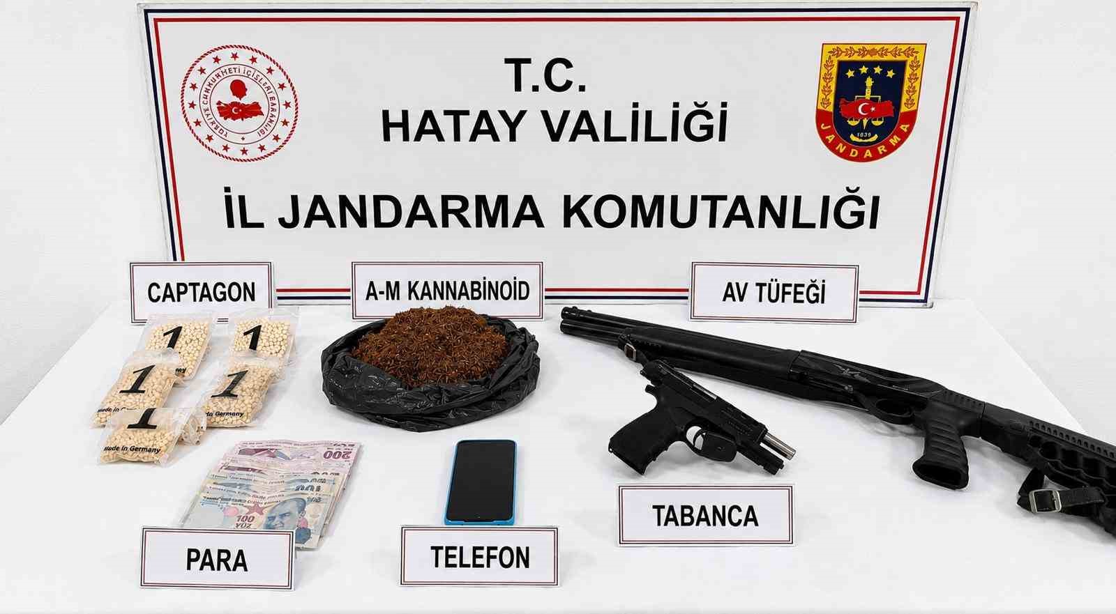 İskenderun’da uyuşturucu tacirine operasyon