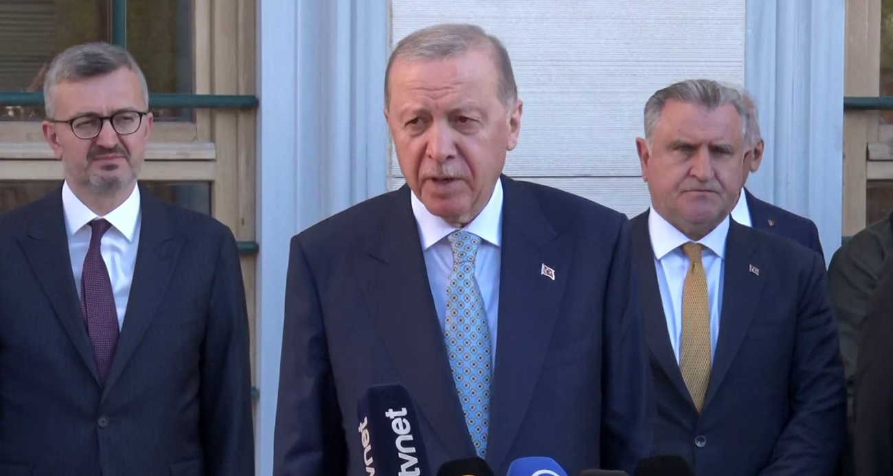 Cumhurbaşkanı Erdoğan'dan Büyük Çamlıca Camii'nde bayram mesajı!