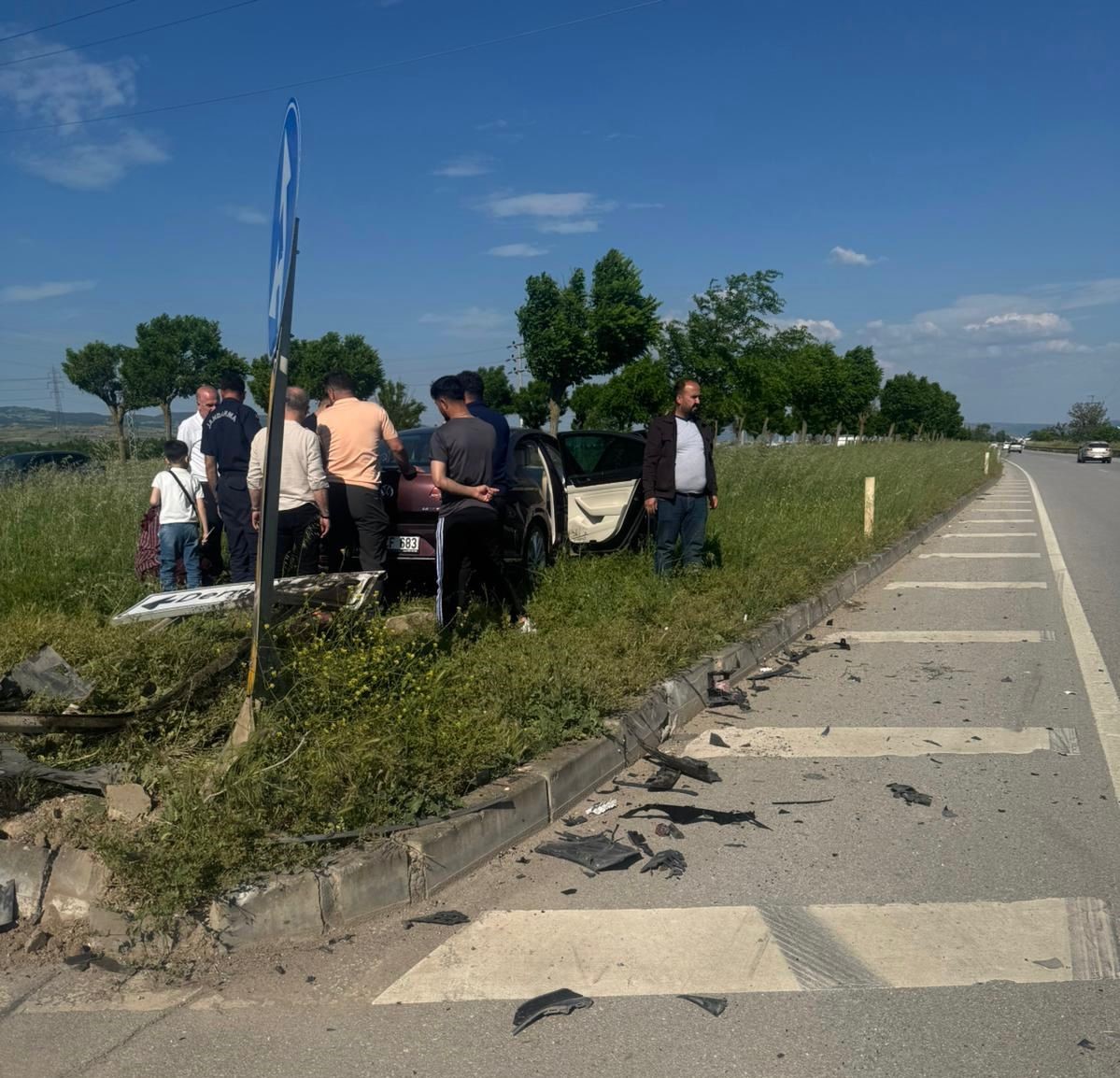 Osmaneli Belediye Başkanı trafik kazasında yaralandı
